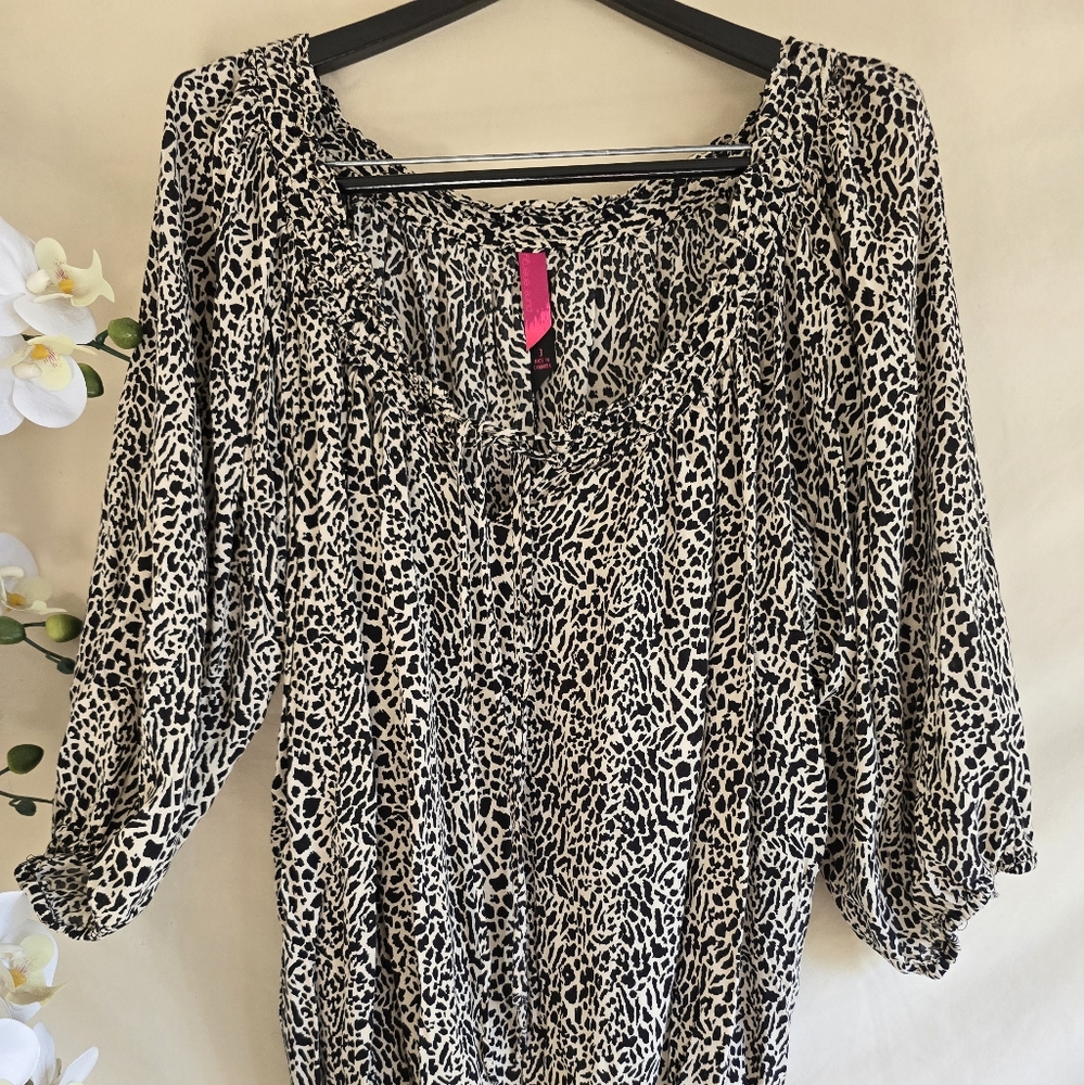 Cheetah Print Top